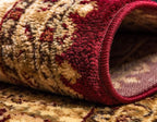 Unique Loom Voyage Collection Traditional Oriental Classic Intricate Design Area Rug (2' 7 x 10' 0 Runner, Red/Gold)