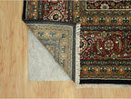 Blue Denser Weave All Over Fish Pattern Heritta Design Soft Vibrant Wool Hand Knotted Rug(7'10"x10')