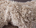Unique Loom Solid Shag Collection Area Rug (10' x 13' Rectangle, Taupe)