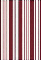 KOZYFLY Striped Outdoor Rug Red and White 27.5x43 Inches Front Door Rug Christmas Woven Area Rug Washable Indoor Doormats Entrance Mat for Holiday Kitchen Entryway Patio Front Porch
