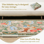 Collive 2x3 Small Rugs for Entryway, Green Washable Jungle Animal Kitchen Rugs for Bathroom Non Slip Indoor Door Mat, Soft Ultra-Thin Throw Carpet for Bedroom Entry Home Decor