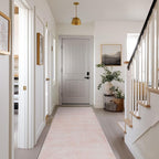 Pink Runner Rug for Bathroom 2x6,Washable Non Slip Abstract Modern Boho Runner Rugs for Kitchen Bedroom Hallway