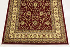 Unique Loom Voyage Collection Traditional Oriental Classic Intricate Design Area Rug (4' 0 x 4' 0 Square, Red/Gold)