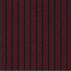 Ottomanson Mud Mat 2' x 2' Entryway Rug - Non-Slip Scraper Doormat for Muddy Paws, Dirt Trapping Indoor/Outdoor Mat for High-Traffic Areas, Kitchen, Garage, Patio, Red