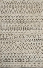 Modern Collection 7' 7'' X 5' 3'' Rug Rug, All-Over Viscose Silk Carpet for Home Décor, Foyer and Hallway