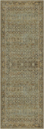 Runner Rug 2x6 Brown Hallway Washable Kitchen Vintage Carpet Non Slip Long Indoor Bedroom Retro Traditional Accent Throw Rug for Bathroom Office Entryway Laundry Dining
