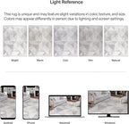 ReaLife Rugs Machine Washable Area Rug - Living Room Bedroom Bathroom Kitchen Entryway Office - Padded Low Pile Stain Resistant Premium - Modern Geometric Contemporary - Miles - Gray 4' x 6'