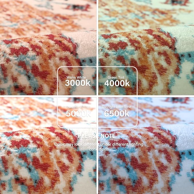 Lahome Bohemian Floral Medallion 2'8" x 10' Hallway Runner Rug, Soft Washable Non-Slip Kitchen Runner, Distressed Indoor Accent Carpet Runners for Stair Laundry Room Entryway