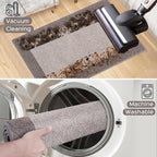Washable Area Rug 48" x 72", Non Slip Kitchen Rug for Floor, Absorbent Entrance Runner Rug for Bedroom, Living Room, (Roll Packing)