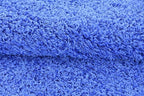 Unique Loom Solid Shag Collection Area Rug (8' x 11' Rectangle, Periwinkle Blue)