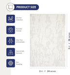 Abani Nomad Cream Area Rug 2' x 3' for Living Room, Bedroom - Abstract Pattern - Durable & Easy to Clean