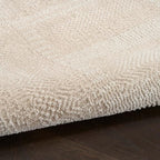 Nourison Home Nordic Taupe 2' x 6' Area Rug - Easy Clean, Non Shedding, Bed Room, Living Room, Dining Room, Kitchen (6' Runner)