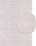Beverly Rug Easy Jute Off White Rug 8x10 Solid Washable Durable Outdoor Indoor Area Rugs for Living Dining Room Patio Office Stain Resistant Non Shedding Casual Indoor Outside Carpet 8 x 10 Off-White