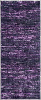 2x5 Modern Abstract Runner Rug for Hallways, Purple White Super Soft Hallway Decor Kitchen Rugs with Non-Slip, Non-Shedding Washable Rug for Hallways Entryway Bedroom Indoor