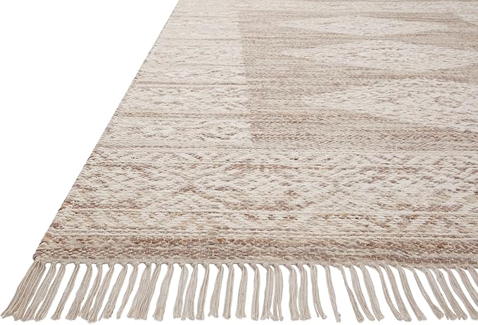 Loloi Angela Rose Rivers Collection RIV-05 Lilac/Ivory 7'-9" x 9'-9" Reversible Area Rug