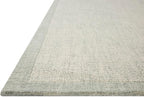 Loloi Magnolia Home by Joanna Gaines Henley Collection HNY-01 Ivory/Spa 2'-3" x 3'-9" Accent Rug