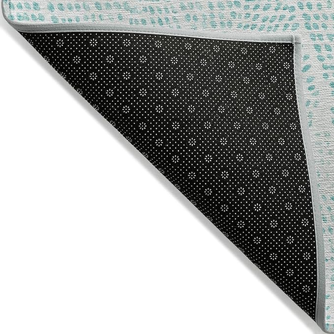 Addison Rugs Chantille ACN591 Aqua 10' x 14' Indoor Outdoor Area Rug, Easy Clean, Machine Washable, Non Shedding, Bedroom, Living Room, Dining Room, Kitchen, Patio Rug