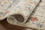 Loloi Rifle Paper Co. Laurel Collection LAU-05 Ivory 2'-8" x 4' Accent Rug