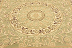 Unique Loom Versailles Collection Traditional Classic Medallion Floral Motif Area Rug (6' 0 x 6' 0 Square, Green/ Ivory)