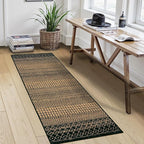 Moroccan Kitchen Runner Rug, 2x6 Ultra Soft Rugs Runners for Hallways Non Slip, Washable Bathroom Runner Rugs Vintage Rug for Kitchen Entryway Laundry Bedroom