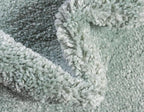 Unique Loom Solo Collection Area Rug - Calabasas (7' 10" Round, Light Blue)