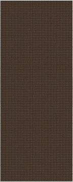 Braided Runner Rug 2x5 Ft Washable Runners for Hallways Non Slip Rubber Backed Kitchen Runners Cotton Entryway Runner Indoor, Woven Floor Carpet for Hall Kitchen Bedroom, Brown