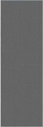 KOZYFLY Long Runners for Hallways 3x12 ft Washable Kitchen Runner Non Slip Rubber Backed Hallway Rugs Cotton Entryway Runner Rug Floor Carpet for Indoor Hall, Backdoor, Kitchen, Grey/Dark Grey