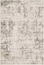 2x3 Entryway Area Rug: Washable Neutral Modern Abstract Small Rug - Non-Slip Low Pile Throw Indoor Carpet for Entrance Kitchen Front Door Mat Bathroom Entry Kids Room - Dark Brown