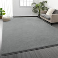 Large Area Rugs for Living Room Bedroom, 5 x 8 Ft Non-Slip Modern Area Rug, Soft Thickened Memory Foam Rug, Comfy Minimalist Indoor Carpet for Boys Girls Room Nursery Dorm Home Decor, Grey