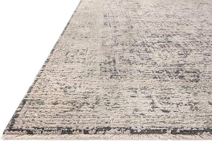 Loloi Amber Lewis Alie Collection ALE-05 Charcoal/Beige 2'-3" x 3'-10", .13" Pile Height, Accent Rug