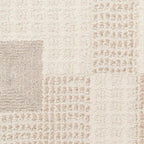 Nourison Nordic Ivory Beige 8' x 10' Scandinavian Area Rug - Easy Cleaning, Non Shedding, Bed Room, Living Room, Dining Room, Kitchen (8' x 10')