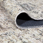 Bloom Rugs Washable Non-Slip 10x14 Rug - Beige Brown/Teal Traditional Oriental Area Rug for Living Room, Bedroom, Dining Room, and Kitchen - Exact Size: 10' x 14'