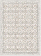 WITSHOCK Living Room Area Rugs 9x12: Soft Non-Slip Backing Washable Rugs Vintage Large Carpet for Bedroom Office Dining Room Kitchen Stain Resistant Home Decor Rug