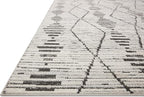 Loloi Kamala Collection KAM-02 Charcoal/Dove 11'-2" x 15'-7" Area Rug