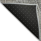 Addison Rugs Chantille ACN591 Gray 5' x 7'6" Indoor Outdoor Area Rug, Easy Clean, Machine Washable, Non Shedding, Bedroom, Living Room, Dining Room, Kitchen, Patio Rug