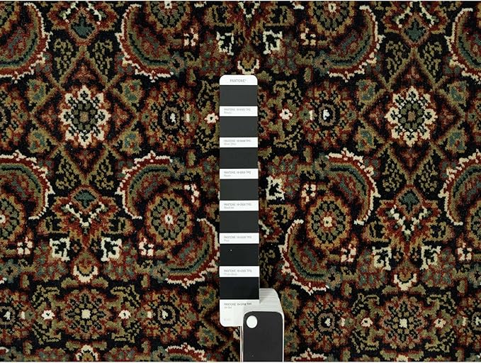 Blue Denser Weave All Over Fish Pattern Heritta Design Soft Vibrant Wool Hand Knotted Rug(7'10"x10')