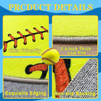 Soft Area Rugs for Bedroom, Softball Gifts for Softballs Lovers, Kids Toddlers Sport Softball Rug, Indoor Floor Boys Room Decor Carpet for Living Room, Dorms, Nursery Room, 5X7 Ft