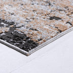 Rugs.com Leipzig Collection Rug – 10x14 Beige Low-Pile Rug Perfect for Living Rooms, Large Dining Rooms, Open Floorplans