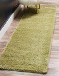 Unique Loom Solo Collection Area Rug - Calabasas (2' 2" x 13' Runner, Light Green)