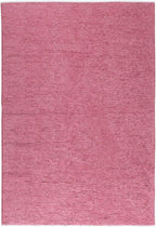 Alfa Rich 5x8 Dark Pink Washable Area Rugs for Living Room Bedroom Kitchen Girls Cotton Decor Rug
