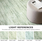 2x6 Modern Abstract Runner Rug for Hallways, Lime Green Super Soft Hallway Decor Kitchen Rugs with Non-Slip, Non-Shedding Washable Rug for Entryway Bedroom Indoor
