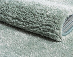 Unique Loom Solo Collection Area Rug - Calabasas (10' x 13' Rectangle, Light Blue)