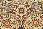 Unique Loom Espahan Collection Area Rug - Cape Cod (4' 1" x 6' 1" Rectangle, Cream/ Black)