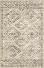 KILOCOCO Boho Entryway Rug 2x3 Printed Small Area Rug Indoor Door Mat Machine Washable Kitchen Rugs Super Soft Non Slip Throw Rugs for Entrance Geometric Laundry Room, Beige/Gray/Green