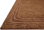Loloi Leanne Ford Craven Collection CVN-02 Spice/Rose 2'-6" x 7'-6" Runner Rug Geometrical, Patterned, Neutral, Hallway, Kitchen, Mudroom, and Bathroom