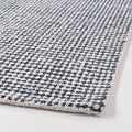 Hand-Tufted 100% Wool Pile Area Rug – Geometric Textured Grid Check Pattern – Thick and Durable Floor Carpet for Bedroom, Living Room, Kids Room, and Dining Area (Charcoal Gray, 7' x 7')