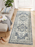 Dripex Tribal Washable Runner Rug-2x5 Non-Slip Non-Shedding Runners for Hallways Stain Resistant Kitchen Mat Laundry Entryway Carpet Runner for Doorway Entrance Bedroom Living Room Decor