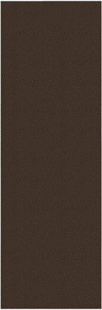 EARTHALL Washable Runner Rug 3x8 Ft Non Slip Runners for Hallways Wide Cotton Rubber Backed Kitchen Runner Braided Indoor Floor Carpet for Entryway, Hallway, Kitchen, Bedroom, Brown/Coffee