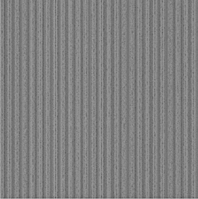 Ottomanson 2' x 9' Hallway Runner with Scraper Pile - Extra Durable Non-Slip Rug Mat for Indoor & Outdoor Use - Ideal for Kitchen, Entryway, Patio & Garage - High-Traffic Carpet, Gray