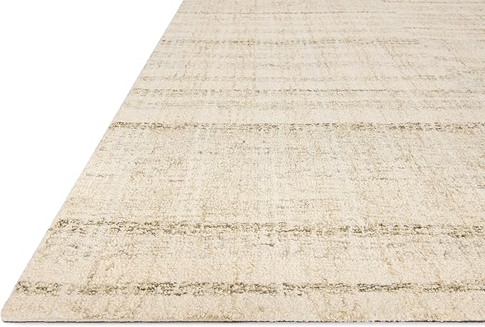 Loloi Chris Loves Julia Chris Collection CHR-02 Natural/Sage 2'-6'' x 11'-6'', .50" Pile Height, Runner Rug